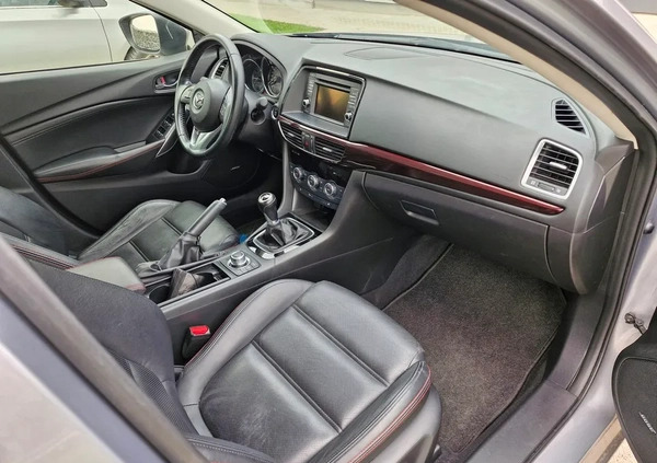 Mazda 6 cena 51900 przebieg: 119741, rok produkcji 2013 z Zaklików małe 191
